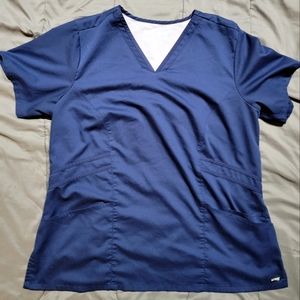 Grey's Anatomy Scrub Top 2XL Indigo